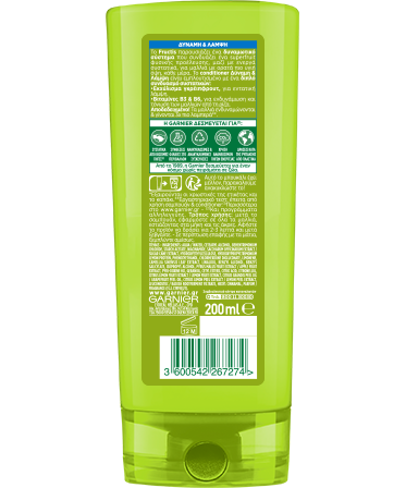 Δυναμωτικό Conditioner για Ενδυνάμωση Μαλλιών Fructis Δύναμη & Λάμψη Back